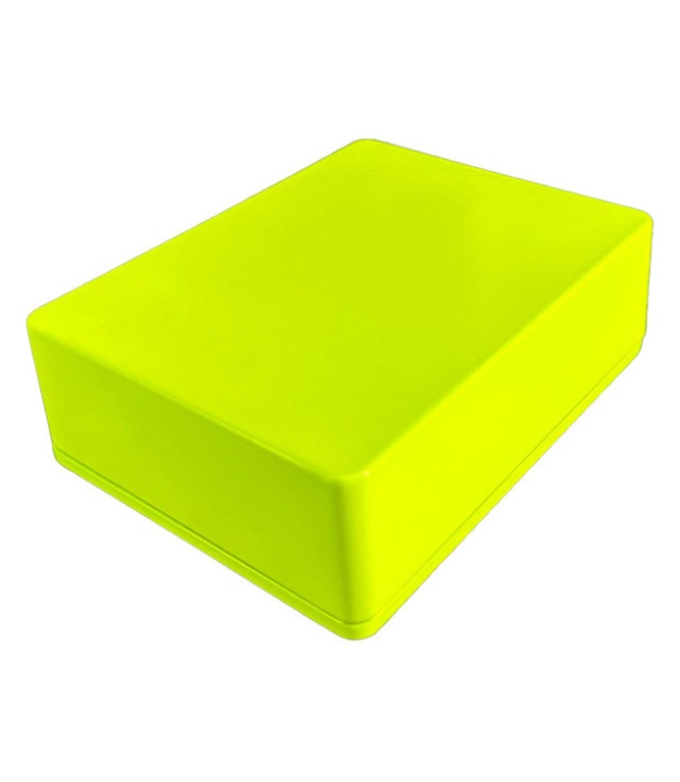 1590BB2 Style Aluminum Diecast Enclosure GLOWING LIGHT GREEN