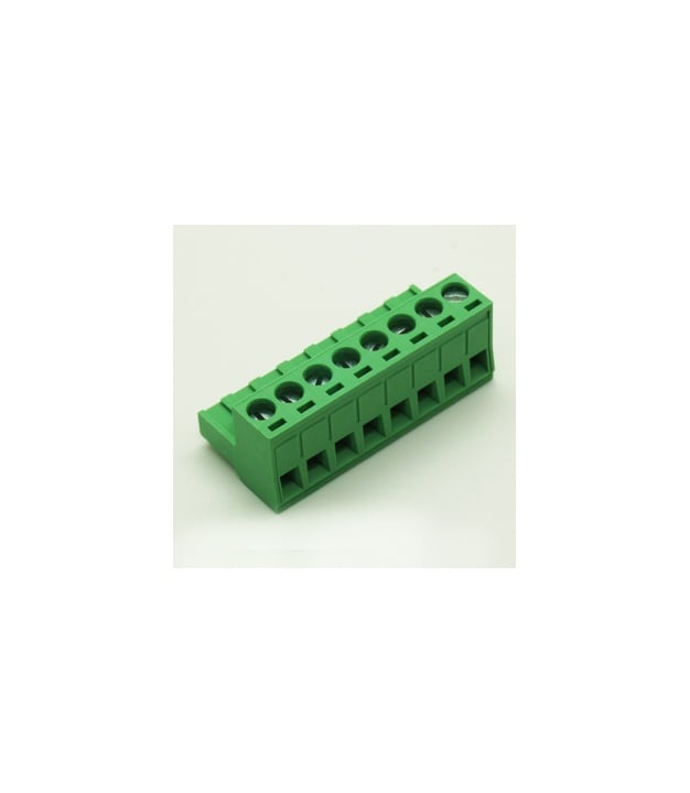 8 Pin Female Plug-In Type Vertical Terminal Block 5.00mm 5ESDV-8P