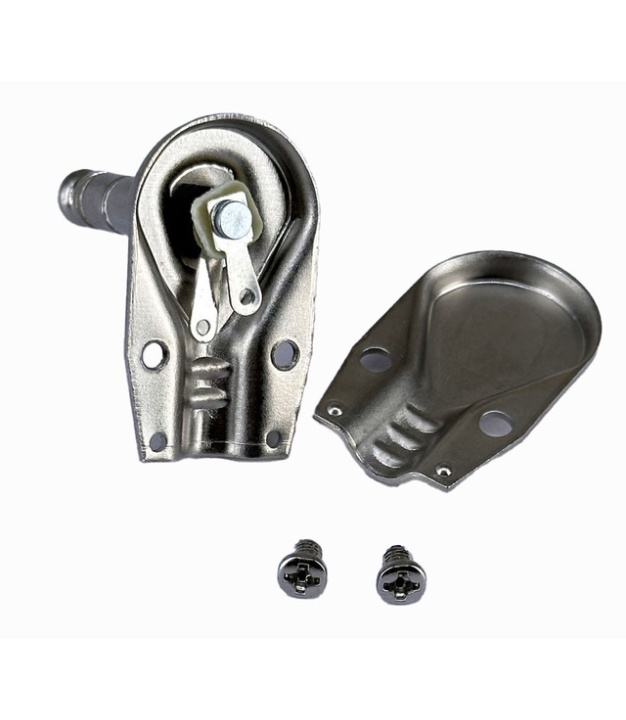 6.35mm 1/4" Stereo Right Angle Metal Plug