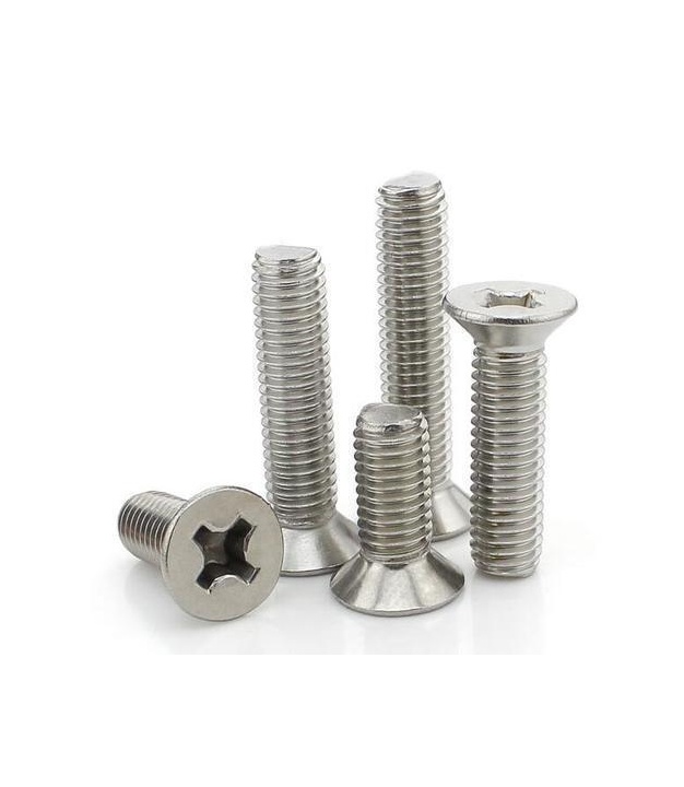 M2 Steel Flat Head Screw M2x10mm