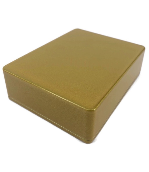 1590BB Style Aluminum Diecast Enclosure METALLIC GOLD