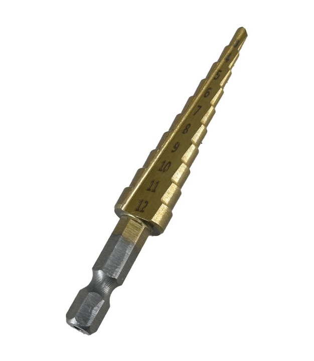 3-12mm Step Bit for Drilling Enclosures