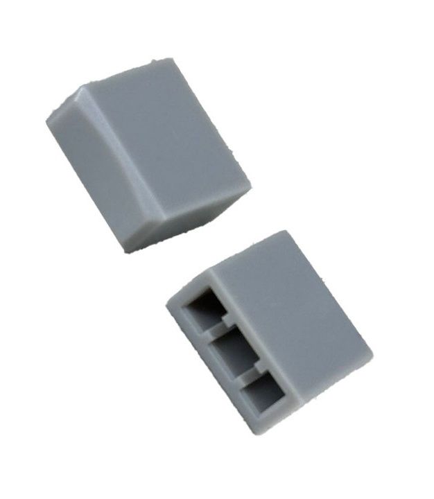 KM3.3x3.3 Push Switch Round Caps Gray Color Size 12.3x11.2mm