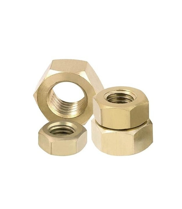 Gold Nut 4mm for Screw M4 7118