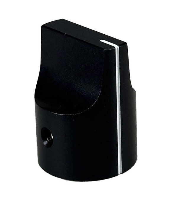 Manley Black Knob 19x25 Shaft 6.4mm