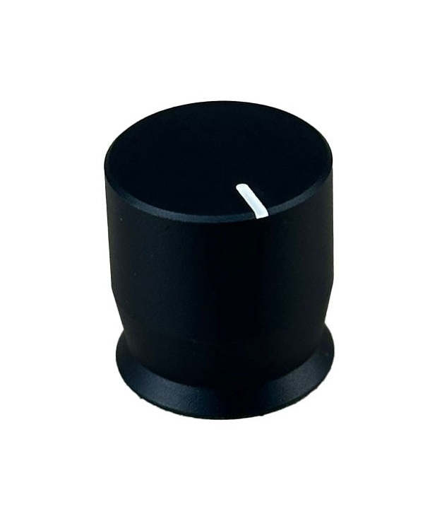 Rupert Neve Black knob 16x17mm D shaft 6x4.5mm