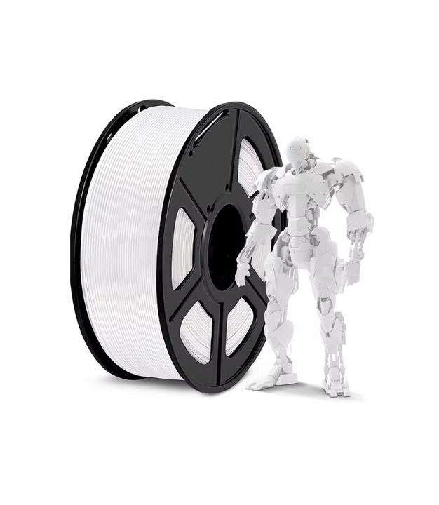 White PLA+ Filaments 1.75mm 1KG Filament