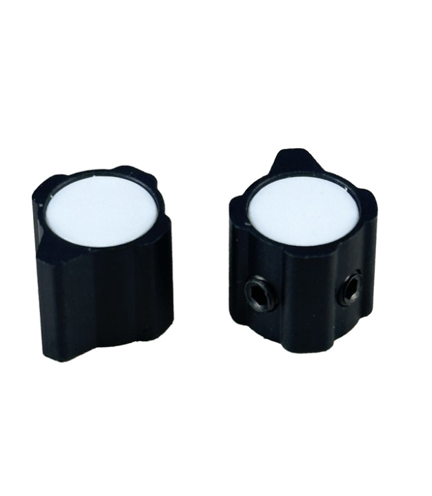 API Equalizers Black body White Top 12.5x9.5 Shaft 6.4mm