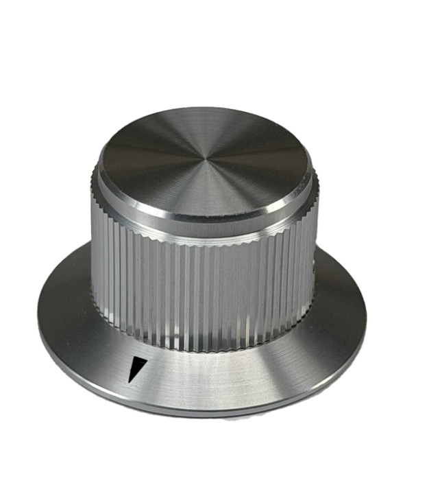Silver Aluminum 29x16mm Shaft 6.4mm