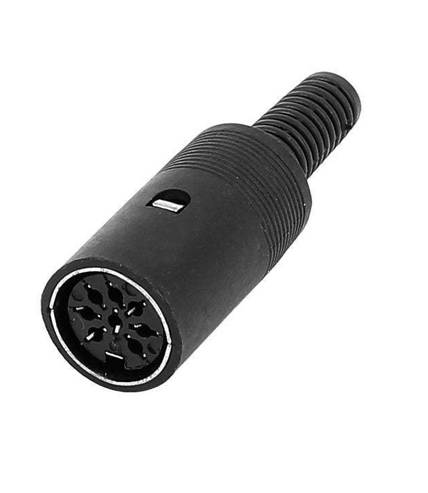 8 Pin MIDI connector Female 270 ํC