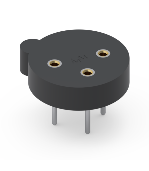 Transistor sockets 3 Position 5.08mm Gold Plated