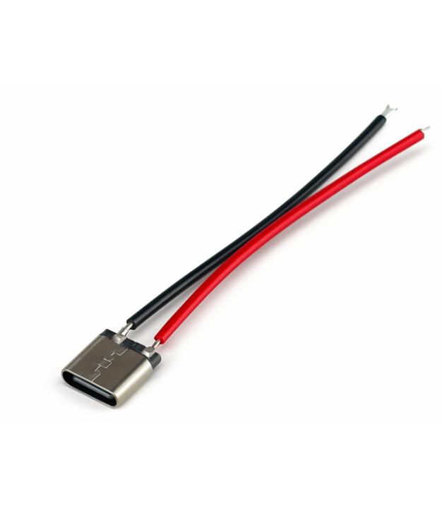 Female Type-C connector with cable