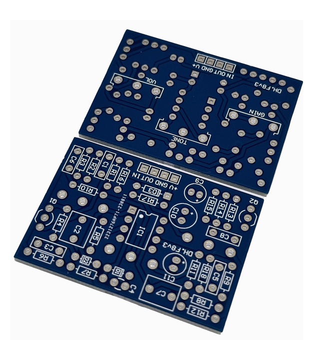 Tubescreamer DIY PCB Guitar Effect