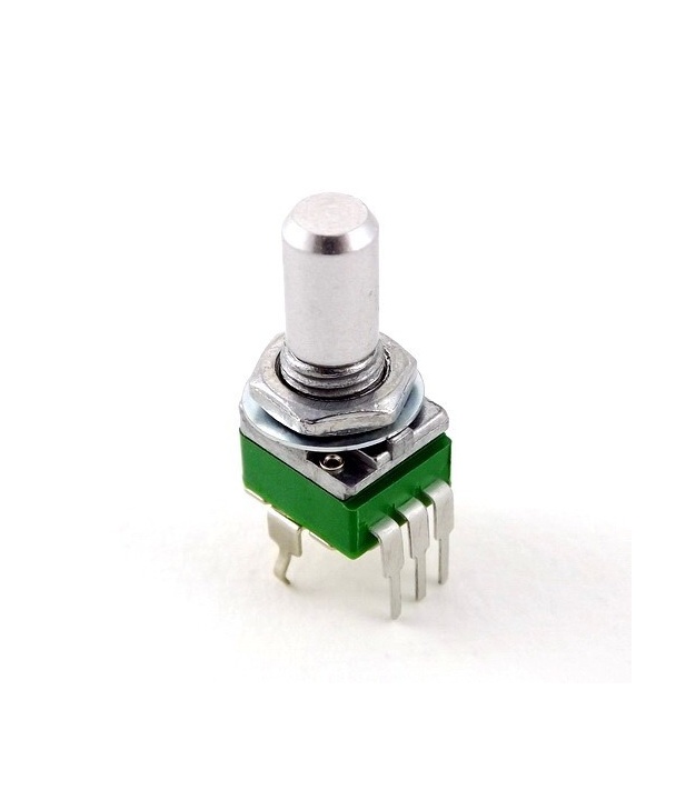 250K OHM Logarithmic Taper Potentiometer Round Shaft PCB 9mm