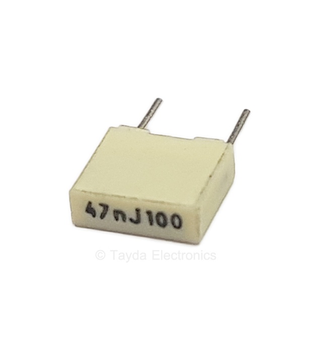 0.047uF 47nF 100V 5% Polyester Film Box Type Capacitor