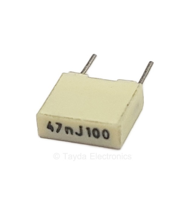 0.047uF 47nF 100V 5% Polyester Film Box Type Capacitor