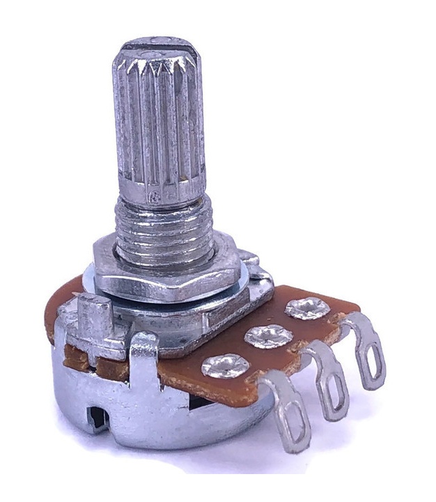 500 OHM Linear Taper Potentiometer with Solder Lugs