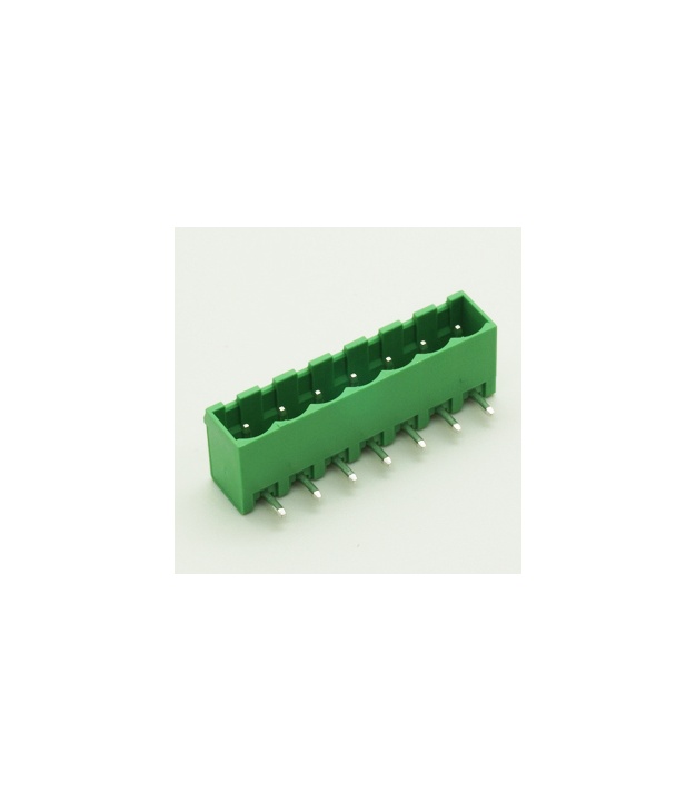 7 Pin Male Plug-In Type Vertical Terminal Block 5mm Side Close 5EHDRC