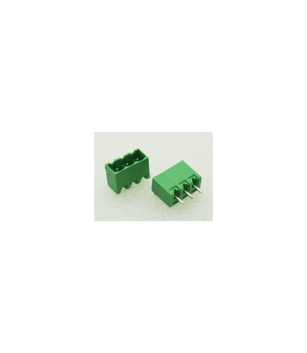 3 Pin Male Plug-In Type Terminal Block 5mm Side Close 5EHDVC