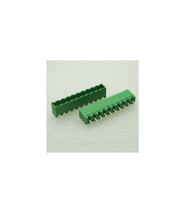 10 Pin Male Plug-In Type Terminal Block 5mm 5EHDVC