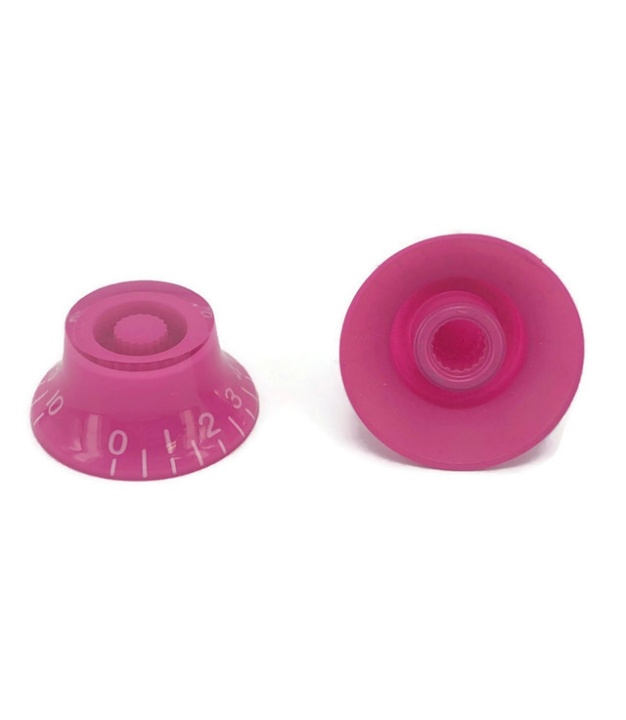 Pink Gibson Style Knob with White Numbering 0 to 10