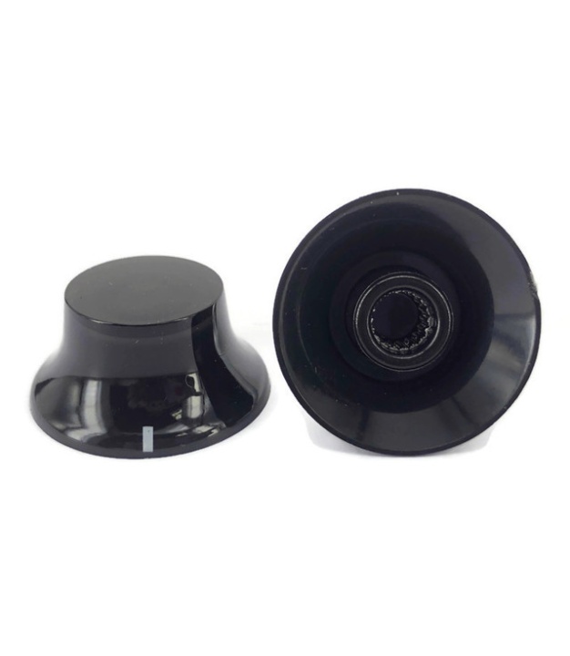 KN-2613 Black Gibson Style Knob with White Indicator