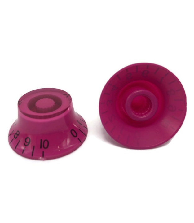 KN-2613 Pink Gibson Style Knob with Black Numbering 0 to 10