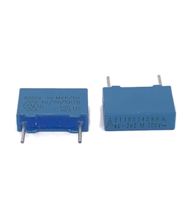 2.2nF 0.0022uF 1500V 20% Polyester Film Box Type Capacitor TDK