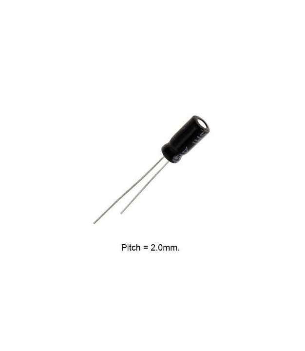 10uF 16V 85C Radial Electrolytic Capacitor 5x11mm