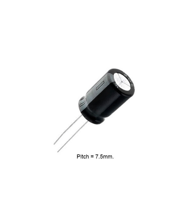 4700uF 16V 85C Radial Electrolytic Capacitor 16x25mm