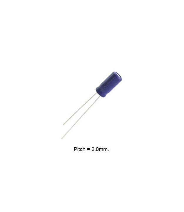 33uF 35V 85C Aluminum Electrolytic Capacitor 5x11mm AISHI