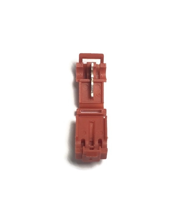 Terminal Crimp Wire Cable Connectors Splice Lock Wire Red Color 22-18AWG 0.5-1.0mm²