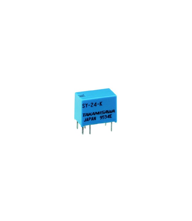 Mini Relay SPDT SY-24-K 24VDC 6PIN 1Poles 1A