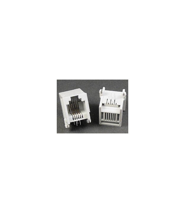 Modular Jack Female 6P4C RJ11