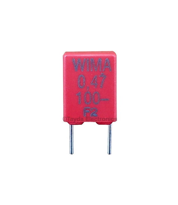 470nF 0.47uF 100V 5% Polyester Film Box Type Capacitor WIMA MKS2