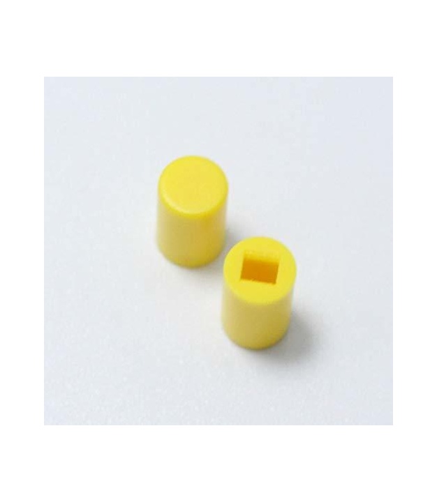 Push Button Switch Caps Yellow Color 6x5mm