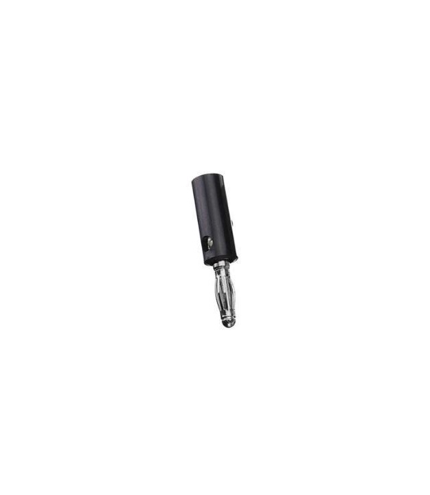 4mm Banana Male Plug Black