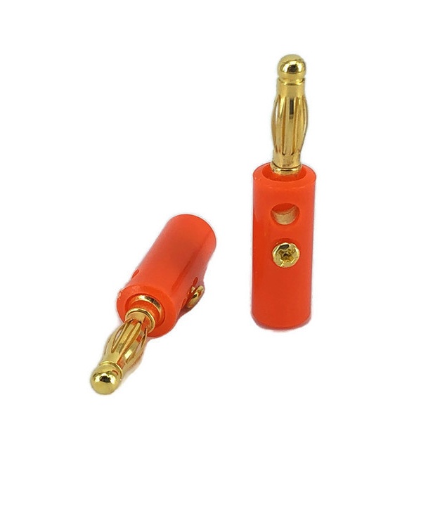 4mm Banana Male Plug Red