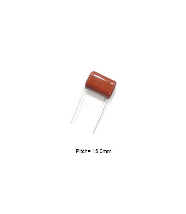 0.1uF 100nF 630V 10% Metallized Polyester Film Box Type Capacitor