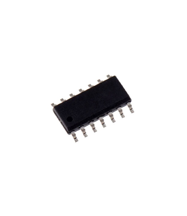 74HCT125 SN74HCT125DR 74125 Quad Bus Buffer Gates Tri-State IC SOIC-14