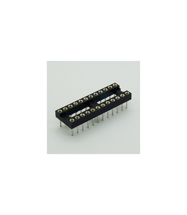 24 Pin Machine Tooled IC Socket