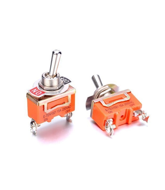 Toggle Switch SPST On-Off 15A 250V 