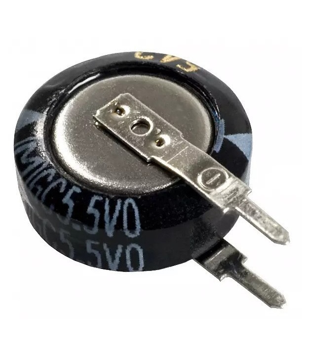EECS0HD334V Electric Double Layer Capacitors 0.33F 5.5V 70C DIA 10.50mm PANASONIC SD SERIES