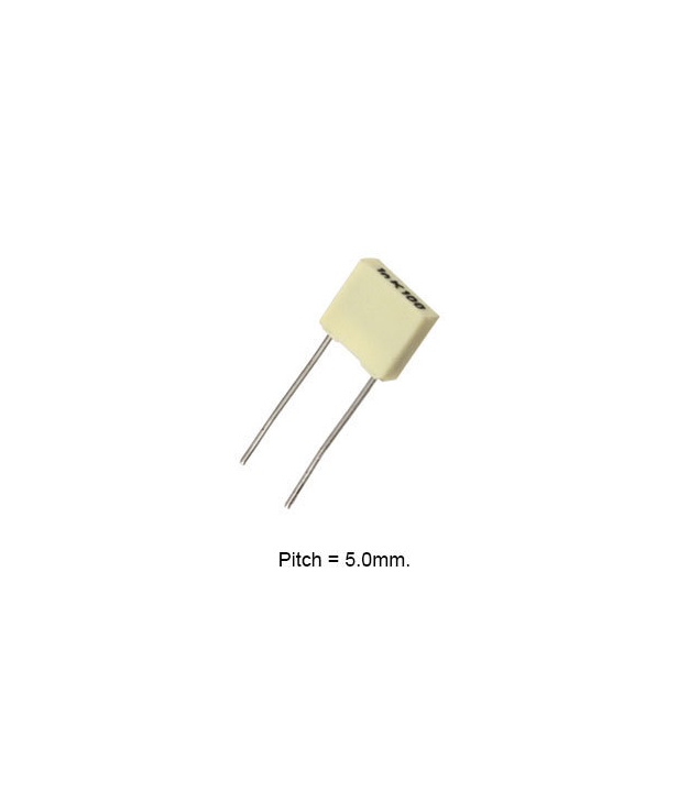 0.01uF 10nF 250V 5% Polyester Film Box Type Capacitor