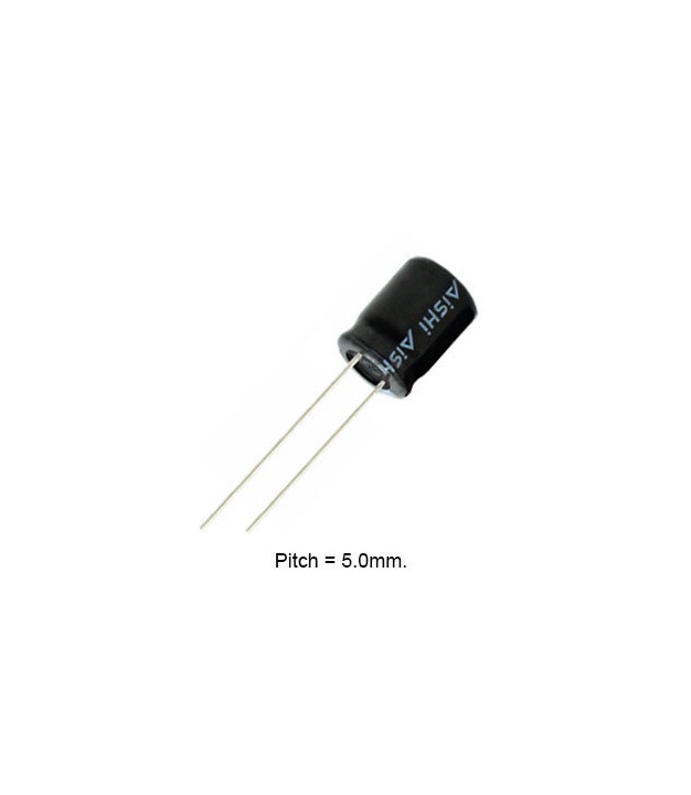 470uF 25V 85C Radial Electrolytic Capacitor 10x13mm
