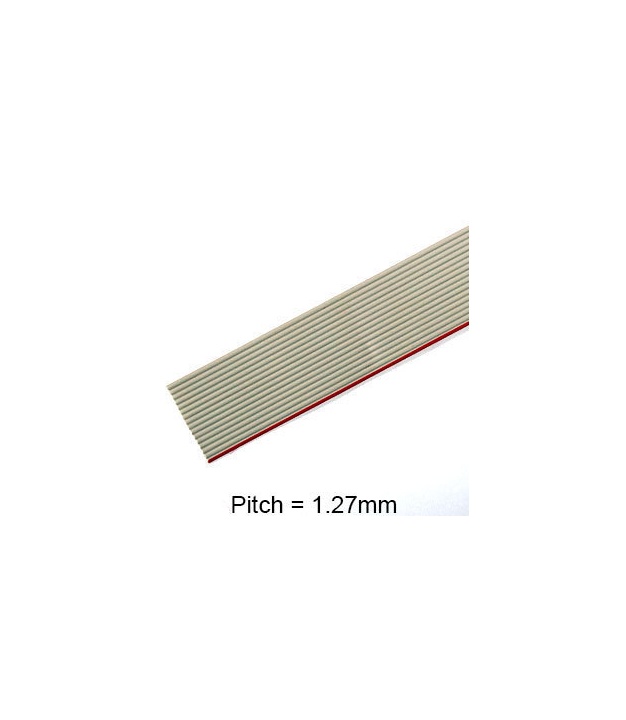 16 Conductor AWG 28 Flat Ribbon Cable 1FT (30cm) 
