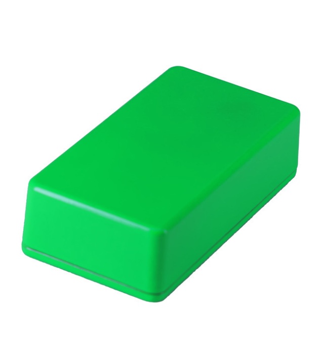 1590B Style Aluminum Diecast Enclosure LIGHT GREEN