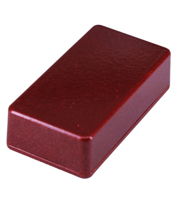 1590B Style Aluminum Diecast Enclosure METALLIC CANDY RED