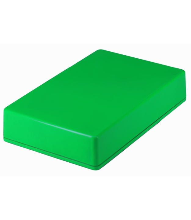 1590DD Style Aluminum Diecast Enclosure LIGHT GREEN