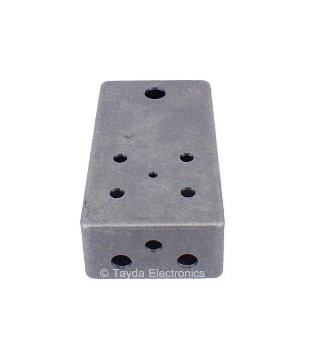 CLEAR Drilled Enclosure for PedalPCB 4 Knob Type 1